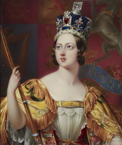 ジョージ・ハイター《戴冠式のヴィクトリア女王》