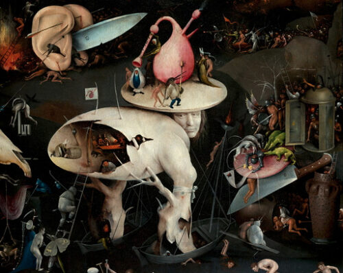 Hieronymus-Bosch-Garden-of-Pleasures-left panel-part