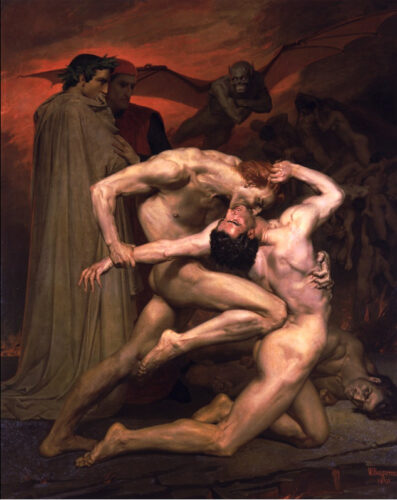 Bouguereau,-Dante-and-Vergilius-in-Hell