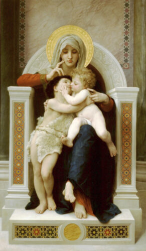 Bouguereau-Our-Lady-of-the-Lilies