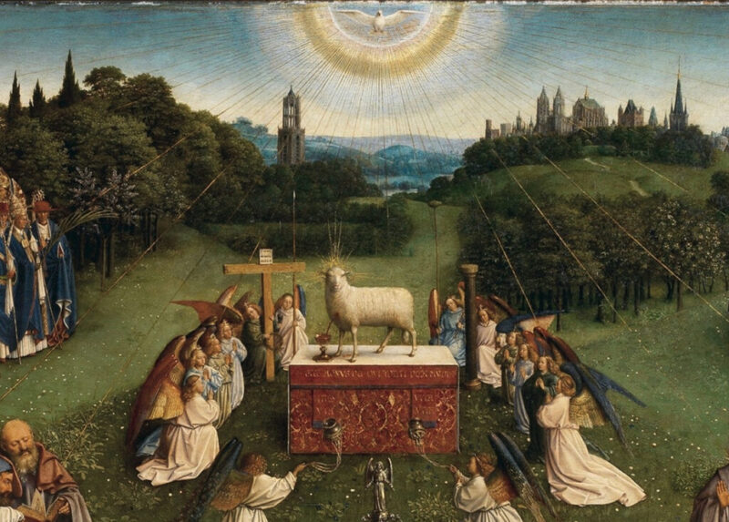 Jan-van-Eyck-The-Mystic-Sheep-part