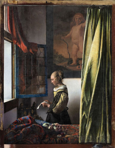 Vermeer-Woman-Reading-Letter-at-Window (after-restoration),-1657-1659